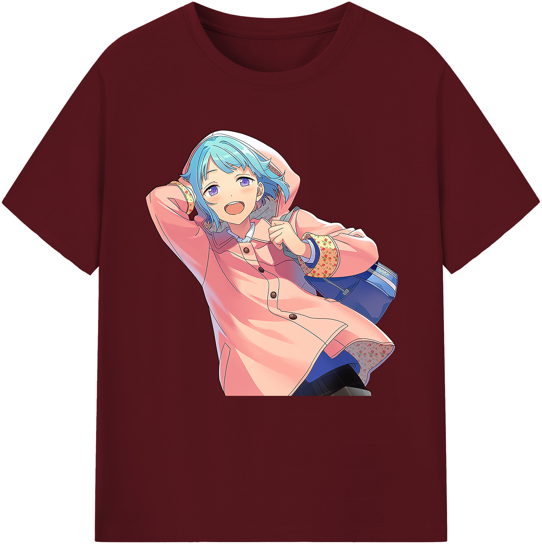 （画像用） あんさんぶるスターズ! Ensemble Stars 綿100％半袖Tシャツ（フロントプリント）